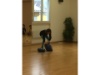 Gina beim Sport